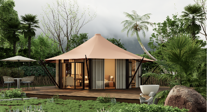 博兴县异形篷房定制：专属设计赋能，打造城市户外专属名片